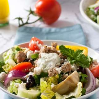 Quick Greek Gryos Salad