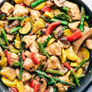 Honey Garlic Chicken Stir Fry