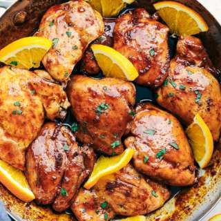 Honey Orange Glazed Chicken