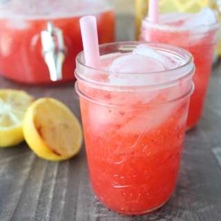Grilled Strawberry Lemonade