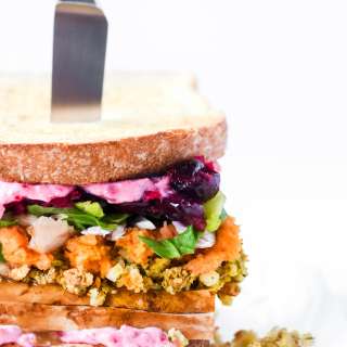 Thanksgiving Leftover Sandwich