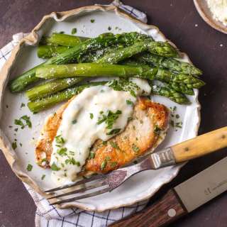 Creamy Parmesan Pork Chops