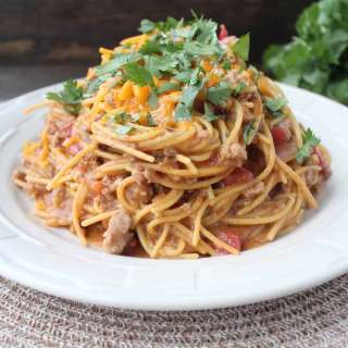 Gluten Free Taco Spaghetti