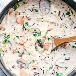 Creamy Turkey Wild Rice Soup