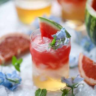 Watermelon Grapefruit Palomas