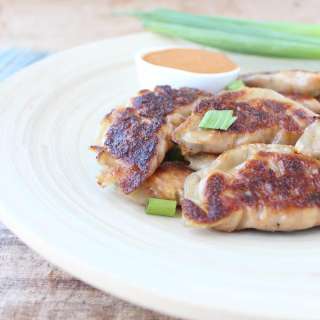 Thai Peanut Chicken Pot Stickers