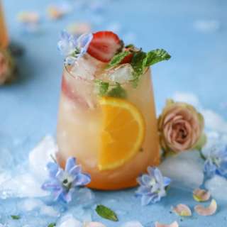 Minted Mimosa Punch