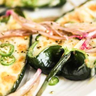 Blistered Cheesy Peppers