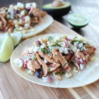 Mexican Chicken Salad Tacos