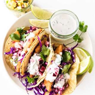 Fried Chicken Tacos