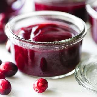 Crockpot Cranberry Butter