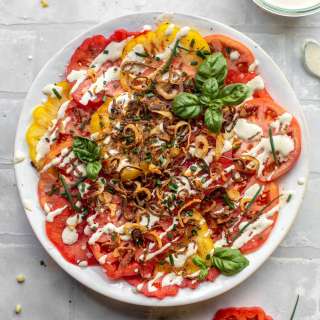 Heirloom Tomato Salad with Buttermilk Ranch