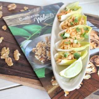 Thai Chicken Salad on Endive Spears