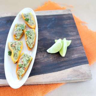 Guacamole Stuffed Peppers
