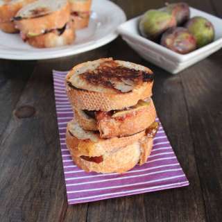 Goat Cheese Honey Fig Grilled Cheese