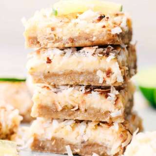 Coconut Lime Butter Bars
