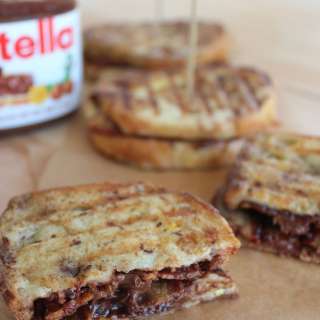 Nutella Bacon French Toast Panini