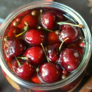 Spiced Cocktail Cherries