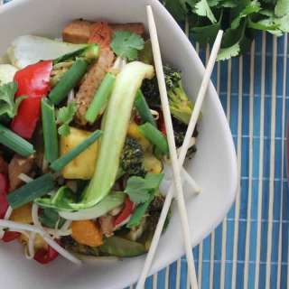 Sweet Chili Pineapple Pork Stir Fry