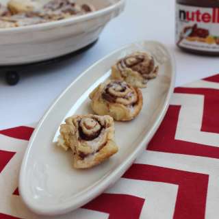 Mini Nutella Cinnamon Rolls