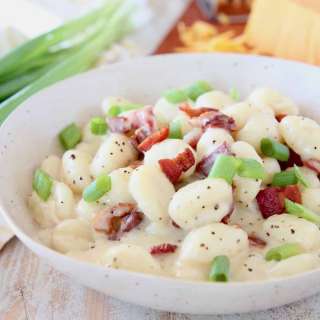 One Pot Baked Potato Gnocchi