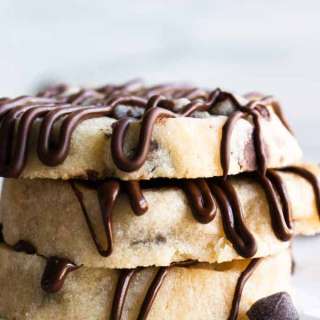 Chocolate Chip Shortbread Cookies