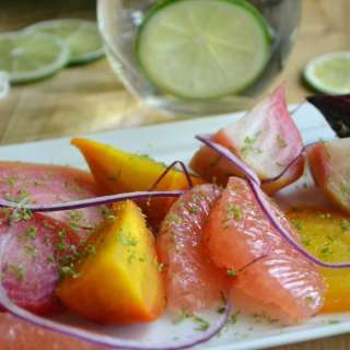 Grapefruit and Roasted Beet Salad
