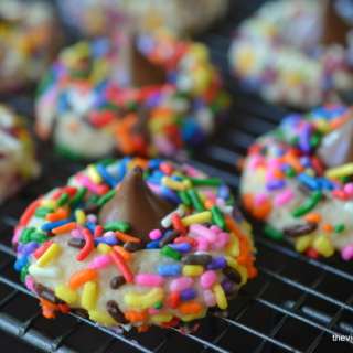 Sprinkle Blossom Cookies