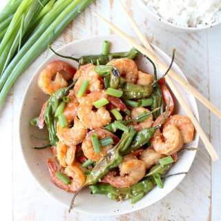 Shishito Shrimp Stir Fry