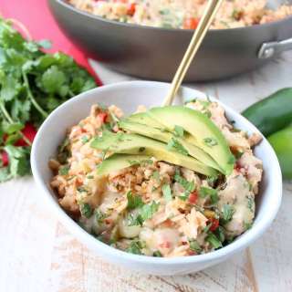 Turkey Taco Rice Skillet