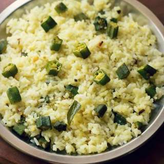 Bhindi Rice (Okra Rice)