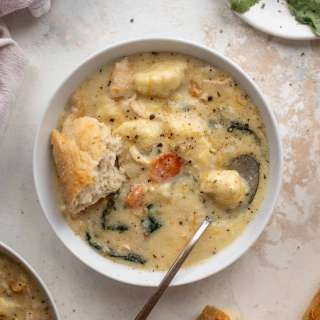 Winter Chicken Soup and Ricotta Dumplings