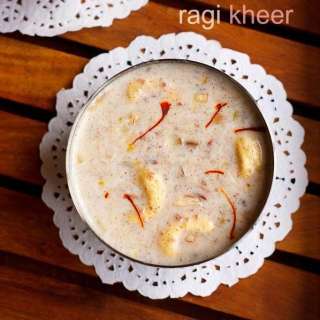 Ragi Kheer | Ragi Pudding