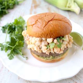 Mexican Street Corn Turkey Burgers