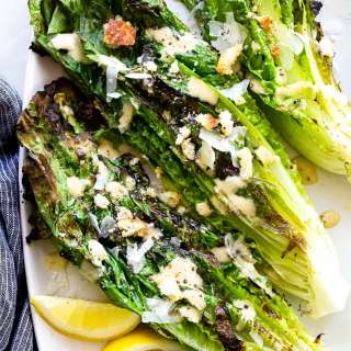 Grilled Caesar Salad