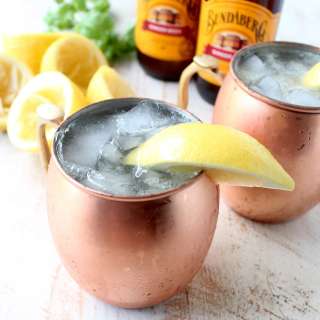 Spiked Ginger Lemonade