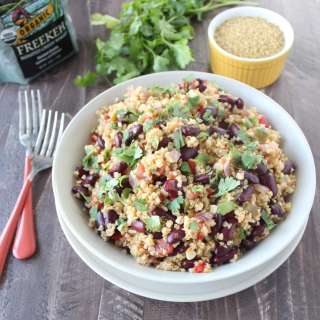 One Pot Vegan Mexican Freekeh