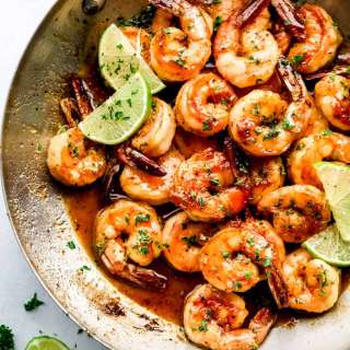 Honey Lime Shrimp