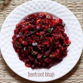 Beetroot Sabzi (Dry Beetroot Curry)