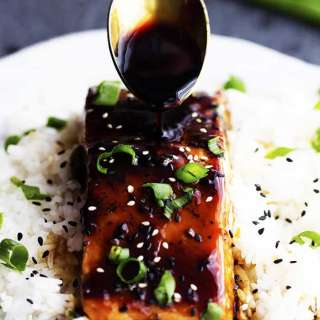 Baked Sesame Teriyaki Salmon