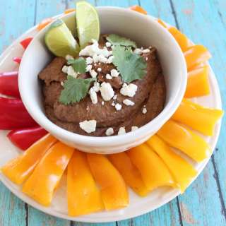 Spicy Buffalo Black Bean Dip