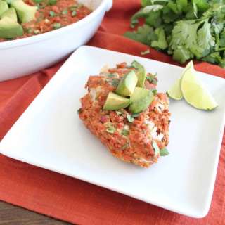 Quinoa Crusted Mexican Chicken