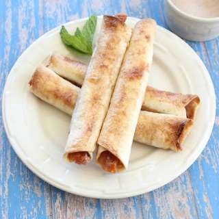 Apricot Dessert Tacos
