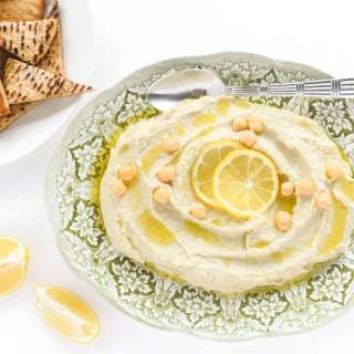 Lemony Artichoke Hummus