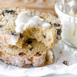 Spotted Dog (Irish Soda Bread with Raisins)