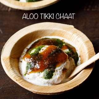 Aloo Tikki Chaat