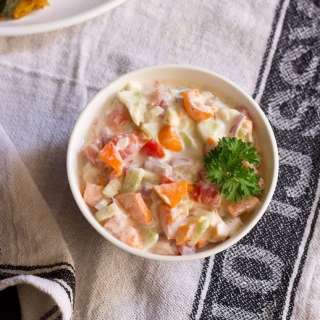 Veg Raita | Mix Vegetable Raita