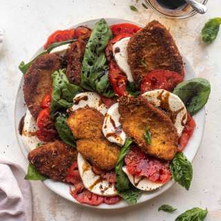 Crispy Chicken Caprese