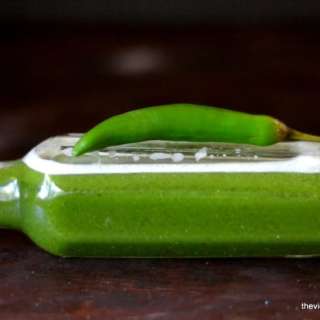 Homemade Green Tabasco Sauce