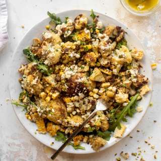 Grilled Cauliflower Salad